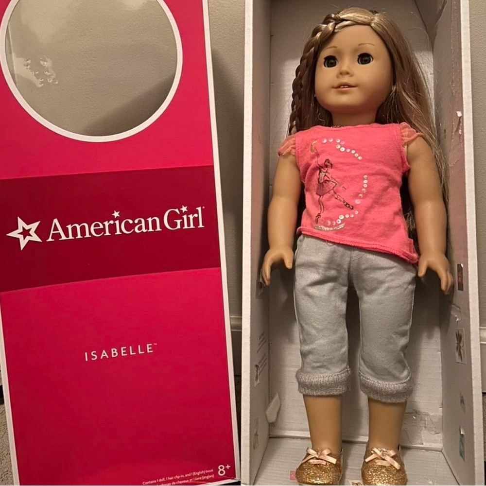 American Girl Isabelle Doll with Pink Top, Girl Of The Year